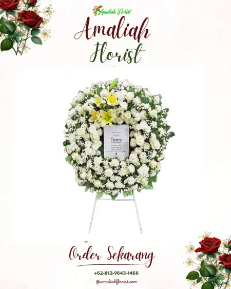 Krans Bunga Duka Mejasem Timur